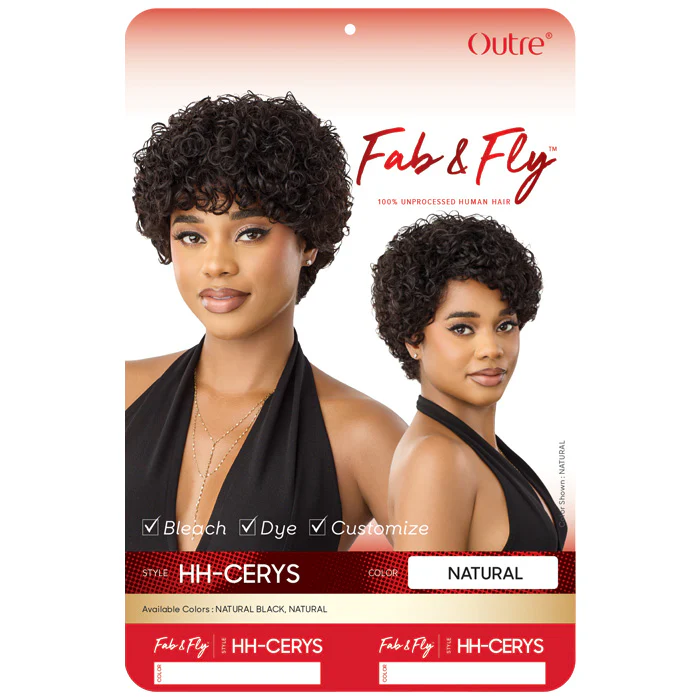 Outre Fab & Fly 100% Unprocessed Human Hair Full Wig - HH-CERYS - Image 4