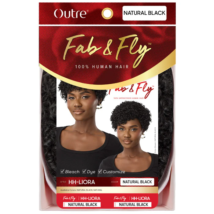 Outre Fab & Fly 100% Unprocessed Human Hair Full Wig - HH-LIORA - Image 4