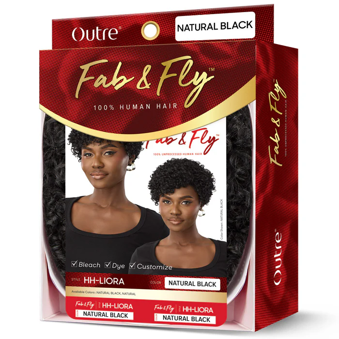 Outre Fab & Fly 100% Unprocessed Human Hair Full Wig - HH-LIORA - Image 5