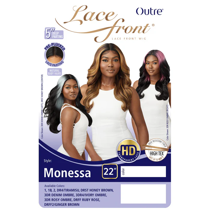Outre HD 5" Deep Parting HD Lace Front Wig - MONESSA - Image 4