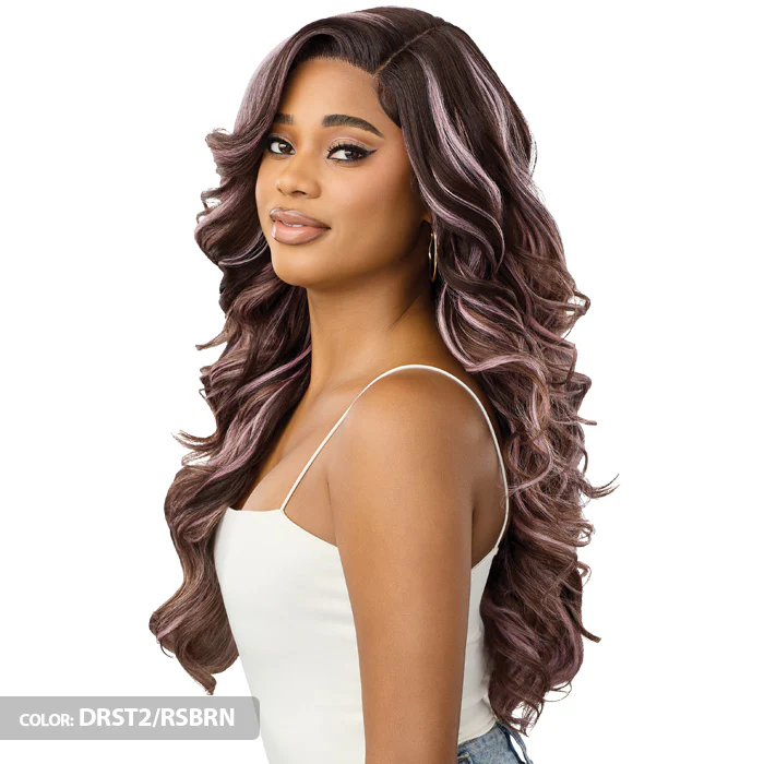 Outre Lace Front Glueless Pre-Plucked HD 5" Deep Lace Part Wig - EVERLINE - Image 2