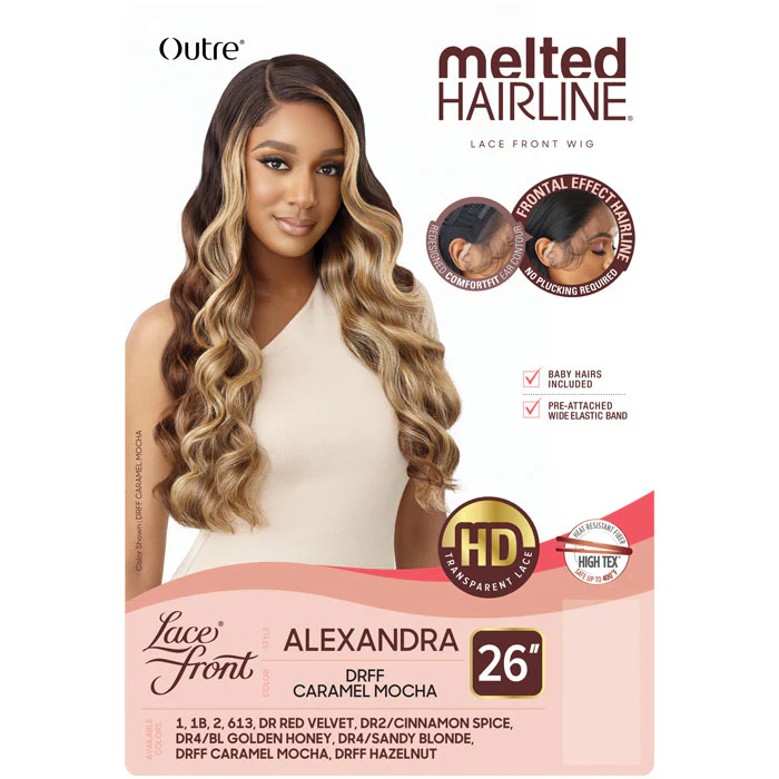 Outre Melted Hairline Glueless 5" Deep Part HD Lace Front Wig - ALEXANDRA - Image 4