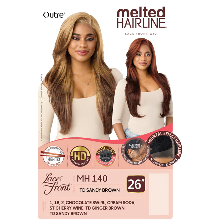 Outre Melted Hairline Glueless HD Deep Lace Part Wig - MH 140 - Image 5