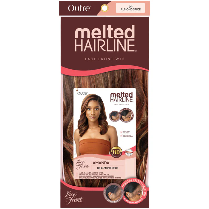 Outre Melted Hairline Glueless HD Lace Front Wig - AMANDA - Image 5