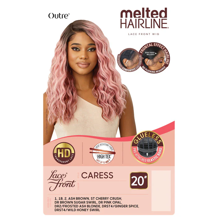Outre Melted Hairline Glueless HD Lace Front Wig - CARESS - Image 4