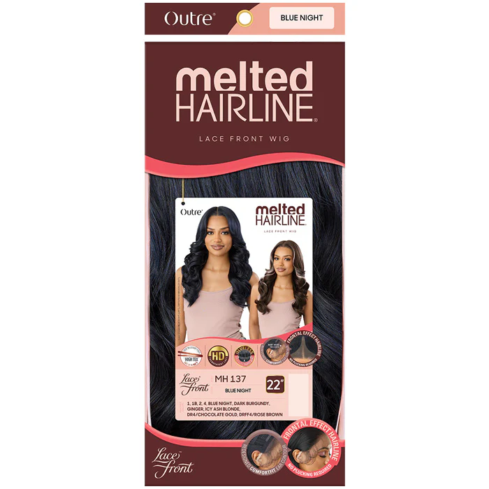 Outre Melted Hairline Glueless HD Lace Part Front Wig - MH 137 - Image 5