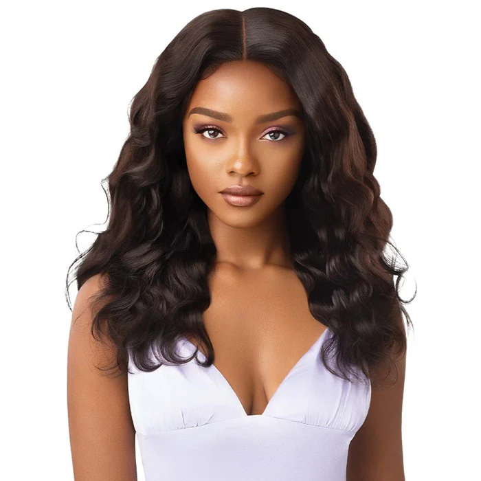 Outre My Tresses Purple Label 3 Bundles 100% Unprocessed Human Hair Weaves - NATURAL BODY 10-22"