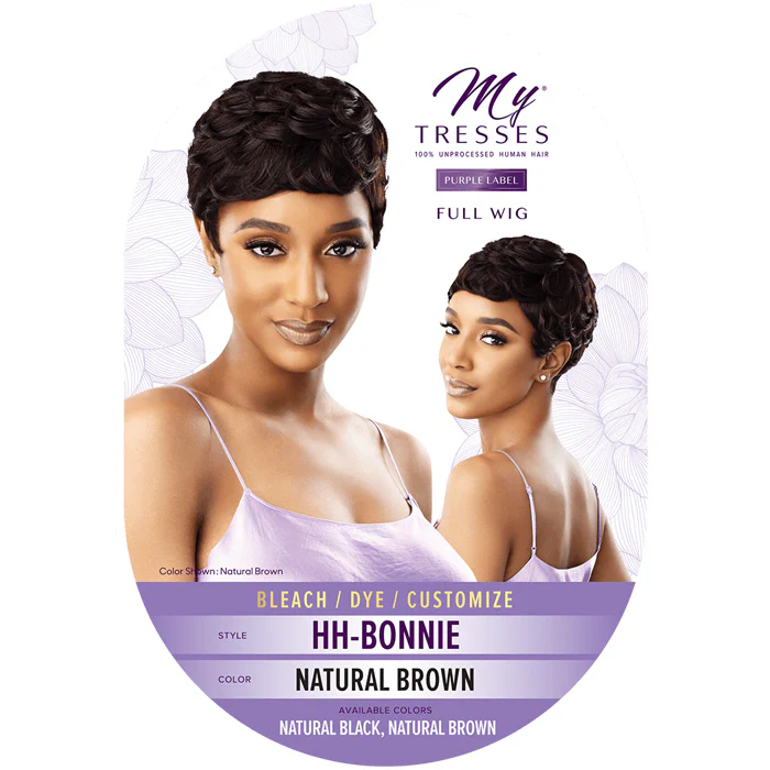 Outre MyTresses Purple Label Unprocessed Human Hair Full Wig HH - BONNIE - Image 5