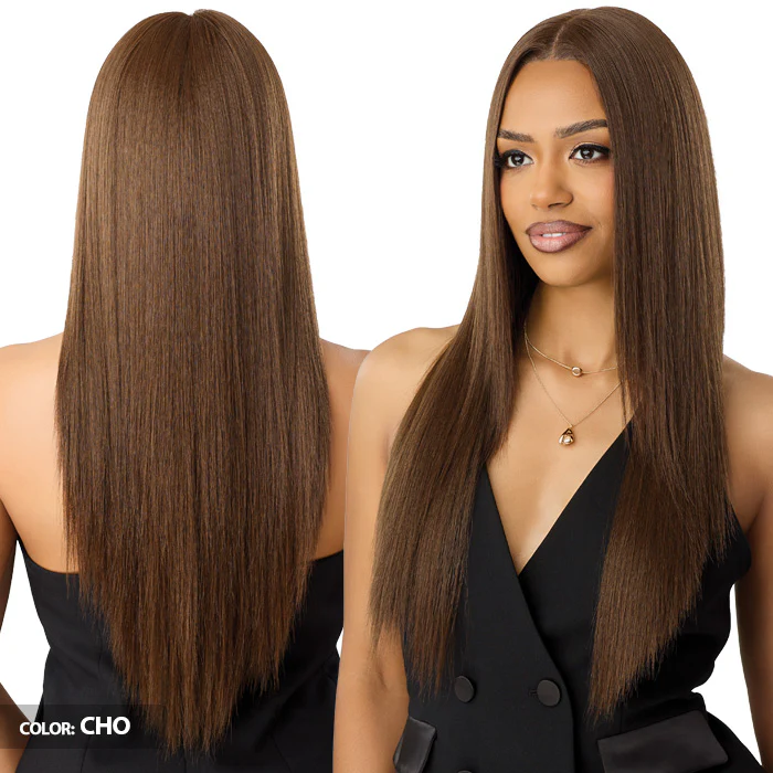 Outre Perfect Hairline Nueblend Human Hair Blend Glueless Flex-Lace 13x6 Lace Frontal Wig - HHB-STRAIGHT 26" - Image 3
