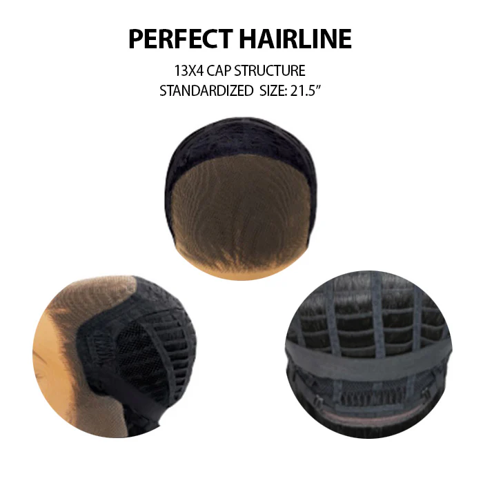 Outre Perfect Hairline Glueless Hand-Tied 13x4 HD Lace Front Wig - AKINA - Image 6