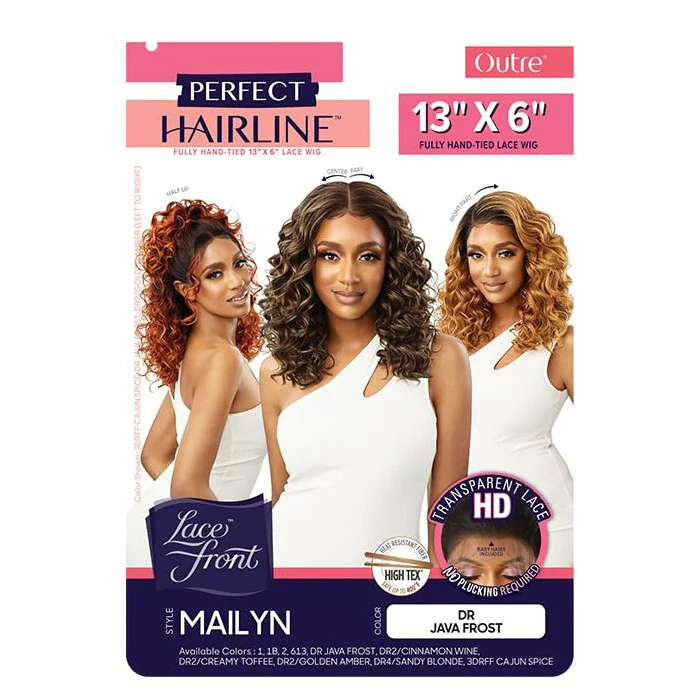 Outre Perfect Hairline Glueless HD 13X6 Lace Front Wig - MAILYN - Image 4
