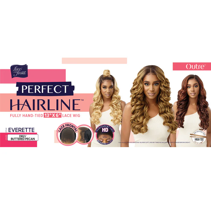 Outre Perfect Hairline Glueless 13X6 HD Lace Front Wig - EVERETTE - Image 5