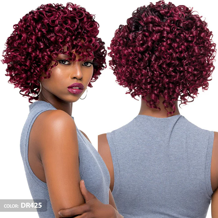 Outre Premium Purple Pack 100% Human Hair Blend Salon Set Curls Weave - ROD SET 3PCS - Image 3