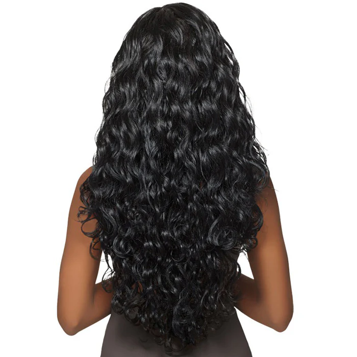 Outre Purple Pack Brazilian Boutique 100% Human Hair Blend Weave + Closure - VIRGIN BODY 18/20/22" - Image 4