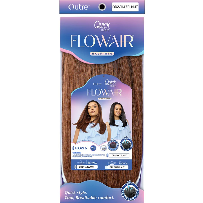Outre Quick Weave Flow Air Half Wig - FLOW 6 - Image 5