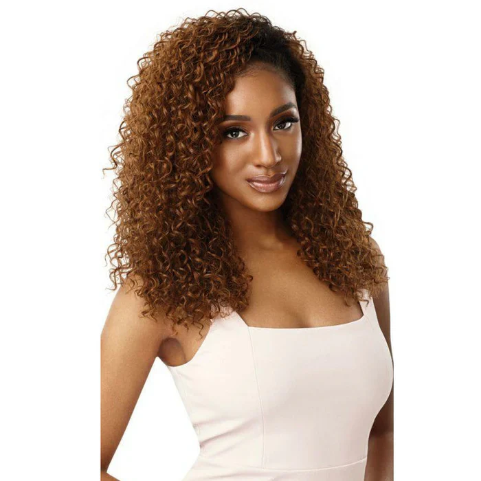 Outre Quick Weave Wet & Wavy Style Half Wig - BOHO CURL 20" - Image 2