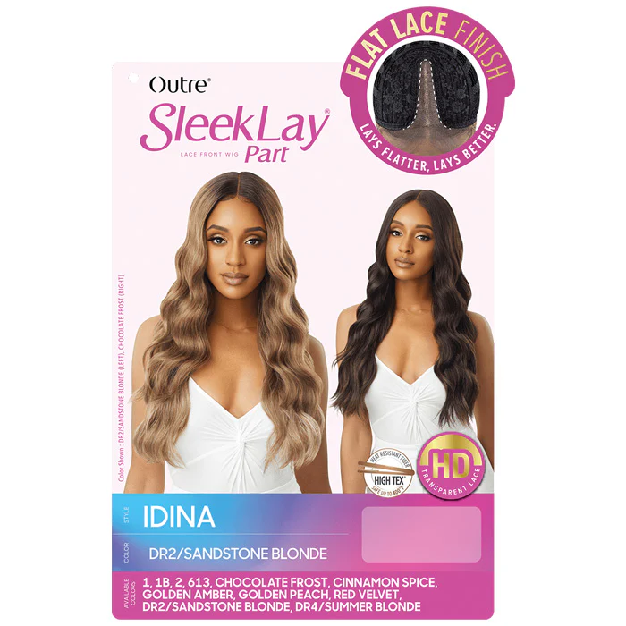 Outre Sleek Lay Flat Lace Finish HD Part Lace Wig  - IDINA - Image 4