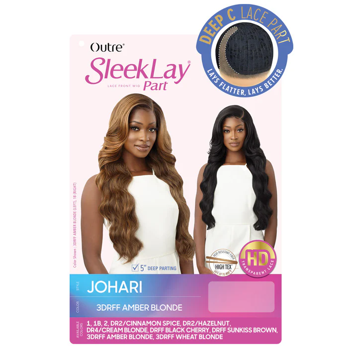 Outre Sleeklay Deep C-Lace HD Part Wig - JOHARI - Image 5