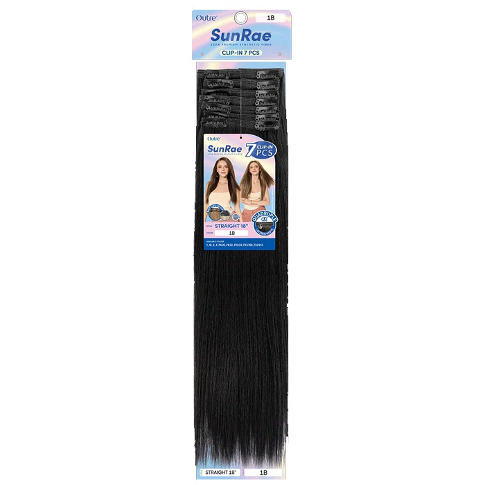 Outre SunRae 7 Clip-In Weave - STRAIGHT 18" - Image 4