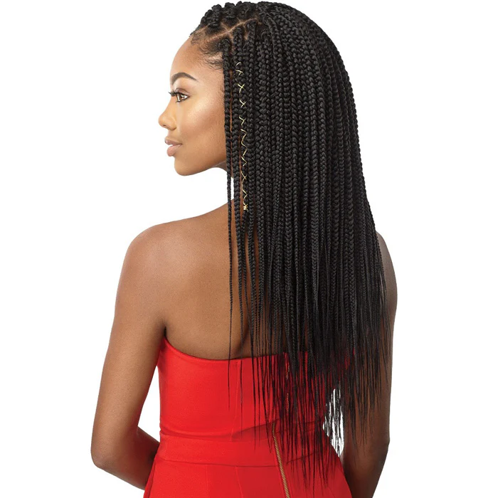 Outre X-Pression Pre-Looped Crochet Braid - BOX BRAID 20" S - Image 2