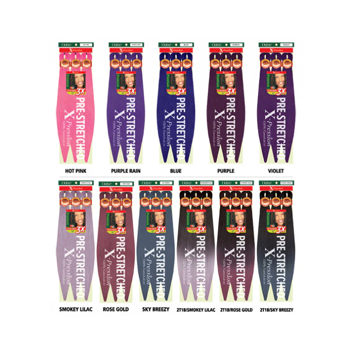Outre X-Pression Pre-Stretched Crochet Braids - ULTRA BRAID 3X 52" - Image 4