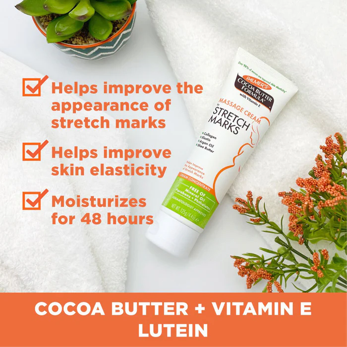 Palmer's Cocoa Butter MASSAGE CREAM for Stretch Marks 4.4 oz - Image 3
