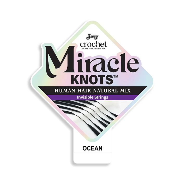 Royal Zury Crochet Human Hair Natural Mix Crochet Braid - MIRACLE CROCHET BRAID OCEAN - Image 3
