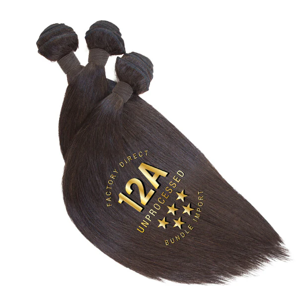 Sensationnel 12A Bare & Natural Unprocessed 100% Virgin Human Hair Weave - STRAIGHT 10-22" - Image 2