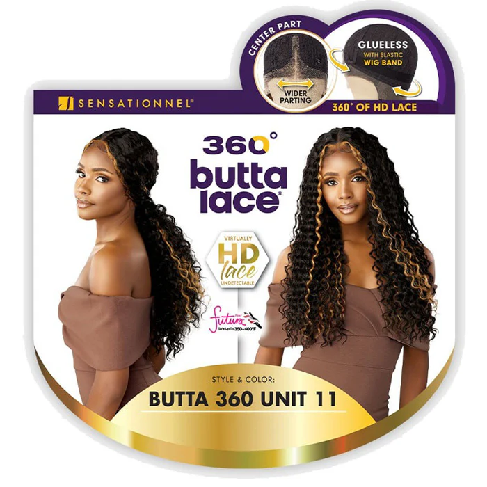 Sensationnel 360 Butta Lace Glueless HD Deep Center Part Lace Wig - BUTTA 360 UNIT 11 - Image 7