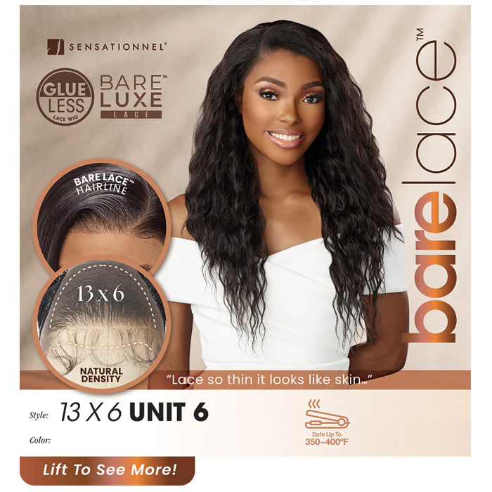 Sensationnel Bare Lace Glueless 13x6 Lace Front Wig - 13x6 UNIT 6 - Image 8