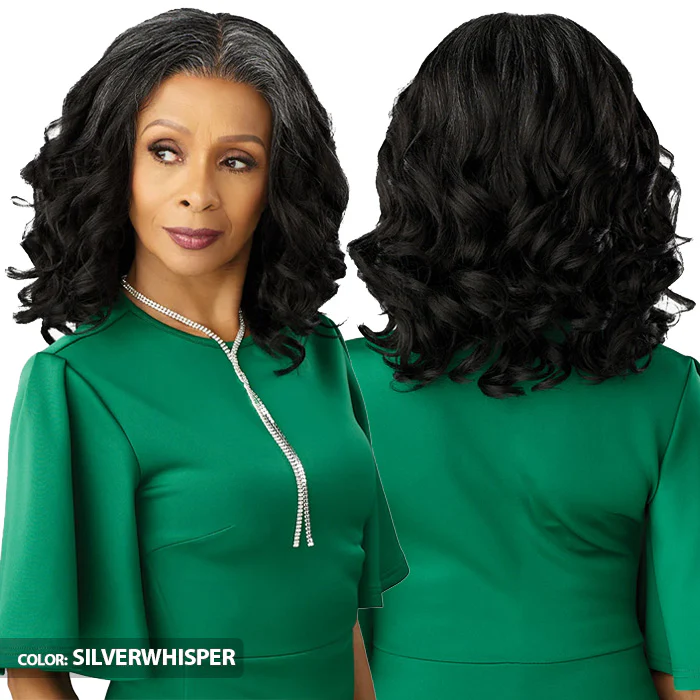 Sensationnel Bare Lace Platinum Glow Glueless 13x6 Lace Frontal Wig - CORALINE - Image 3