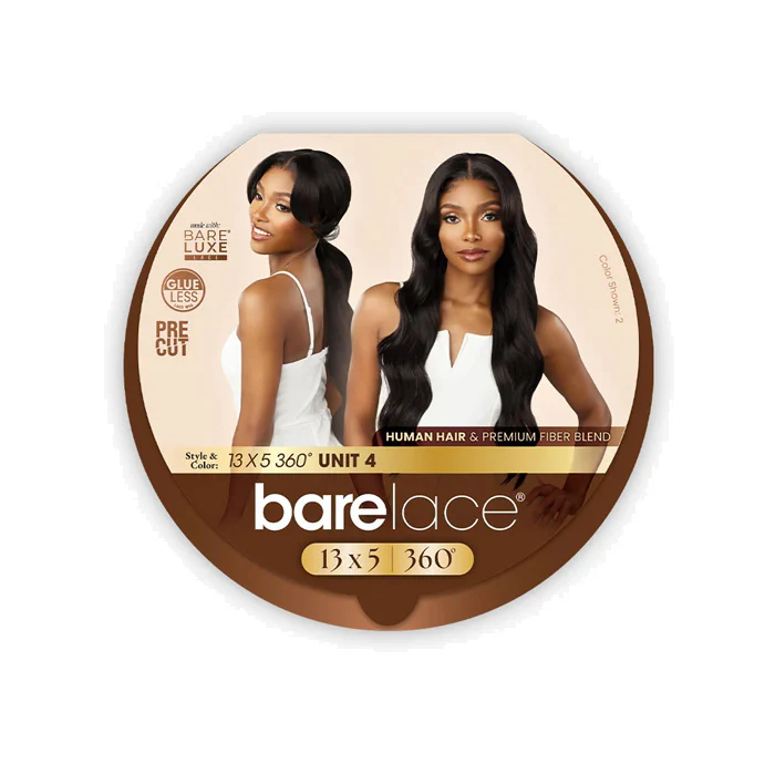 Sensationnel Bare Lace Wig Human Hair Blend Glueless HD 13x5 360 Lace - UNIT 4 - Image 3