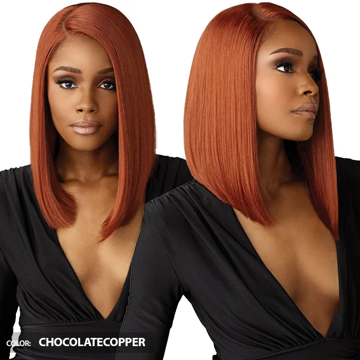 Sensationnel Butta Chic Bob Glueless 5" Deep Part HD Lace Front Wig - LOB UNIT 1 - Image 2