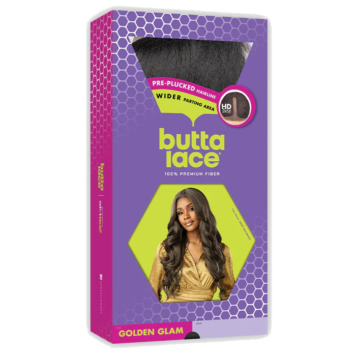 Sensationnel Butta Lace Glueless 5" Deep HD Lace Part Wig - GOLDEN GLAM - Image 5