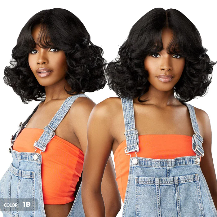 Sensationnel Butta Lace Glueless 5" HD Deep Lace Parting Front Wig - 90'S BANGS UNIT 914 - Image 5