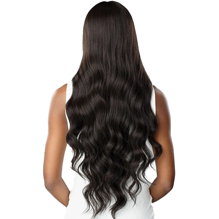 Sensationnel Butta Lace Human Hair Blend HD 5" Deep Parting Lace Front Wig - LOOSE WAVE 30 - Image 4