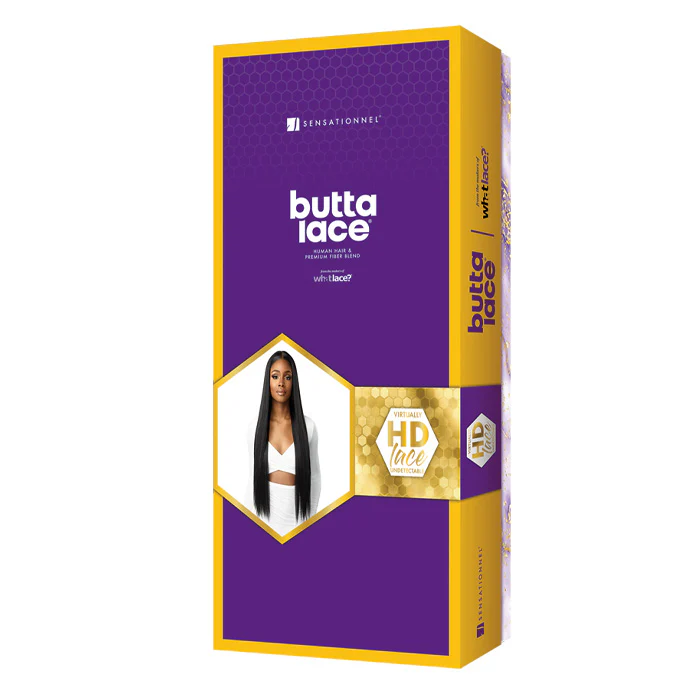 Sensationnel Butta Lace Human Hair Blend HD 5" Deep Parting Lace Front Wig - STRAIGHT 32 - Image 7