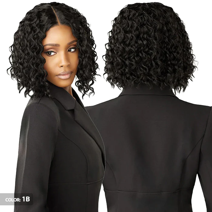 Sensationnel Chic Bob Butta Lace Glueless 5" Deep Lace Part Wig - LOB UNIT 10 - Image 2