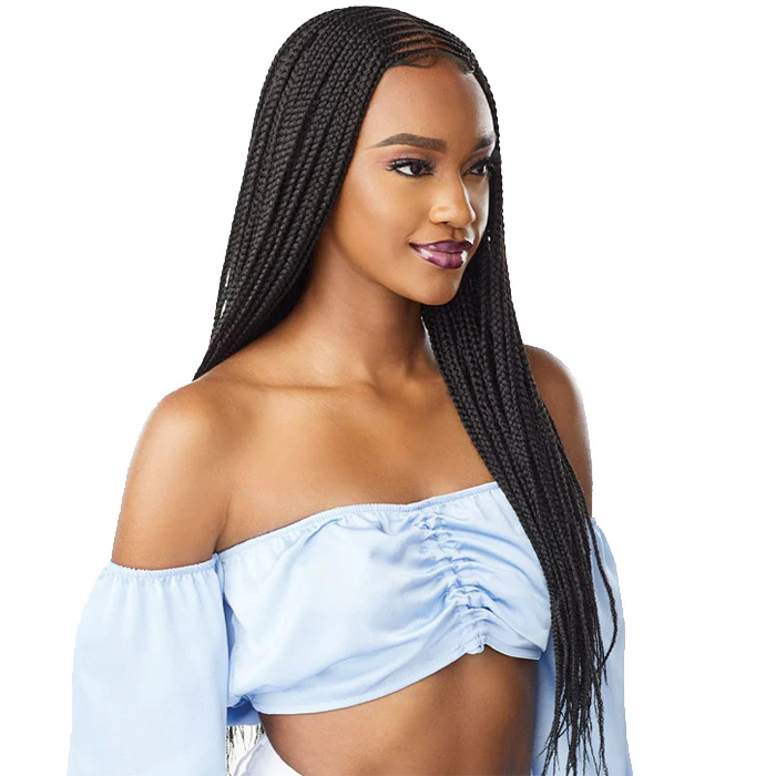 Sensationnel Cloud 9 Swiss Lace 4x5 HD Lace Front Wig - CENTER PART FEED IN 28" - Image 3