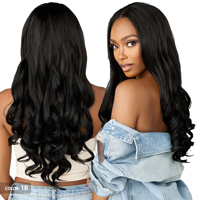 Sensationnel Curls Kinks & Co Textured Clip-Ins Weave - 9 PCS WAVE MAKER 18" - Image 3