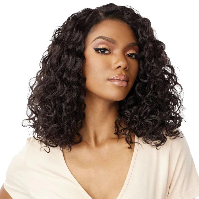 Sensationnel Curls & Kinks Glueless 13x6 HD Lace Front Wig - 13x6 KINKY NATURAL WAVE 14 - Kinky Edges - Image 2