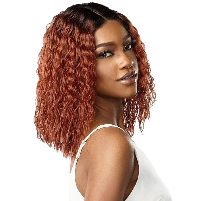 Sensationnel Dashly Wet & Wavy Style HD Deep PartIng Lace Front Wig - LACE UNIT 17 - Image 3