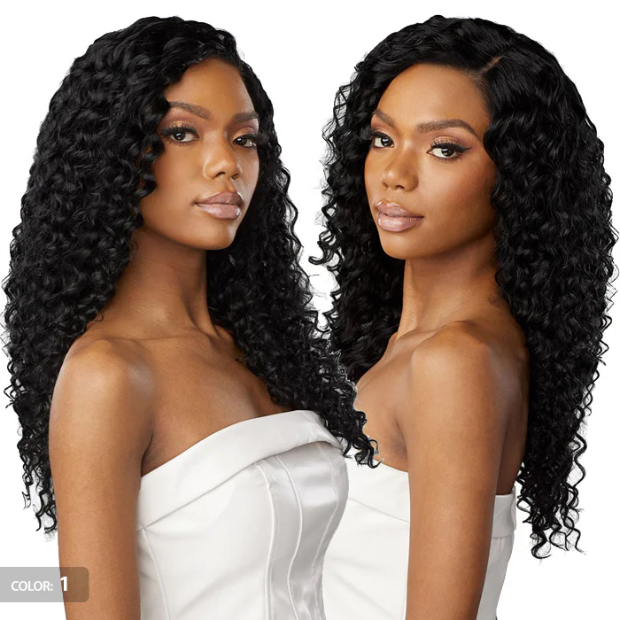 Sensationnel Empire  Wet & Wavy 100% Human Hair Weave - DEEP - 3 Packs Multi-Length - Image 4