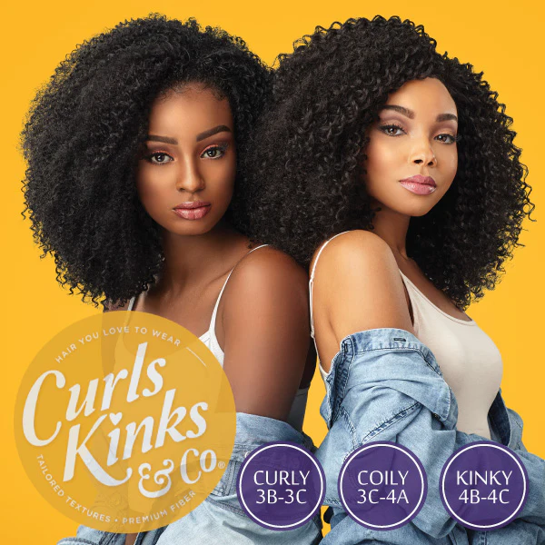 Sensationnel Empress Curls Kinks & CO Synthetic Textured Lace Front Wig RULE BREAKER - Image 5