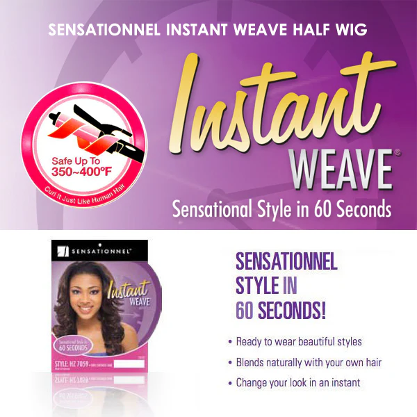 Sensationnel Instant Weave Half Wig IZZIE - Image 4