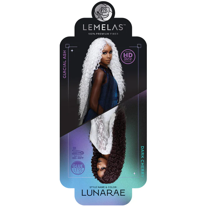 Sensationnel Lemelas Glueless HD 13x3 Lace Frontal Wig - LUNARAE - Image 4