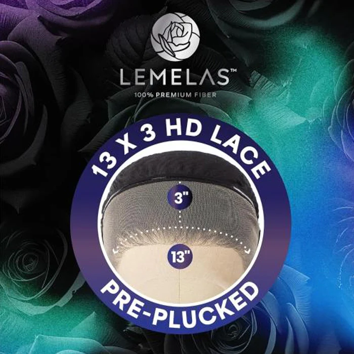 Sensationnel Lemelas Glueless HD 13x3 Lace Frontal Wig - LUNARAE - Image 5