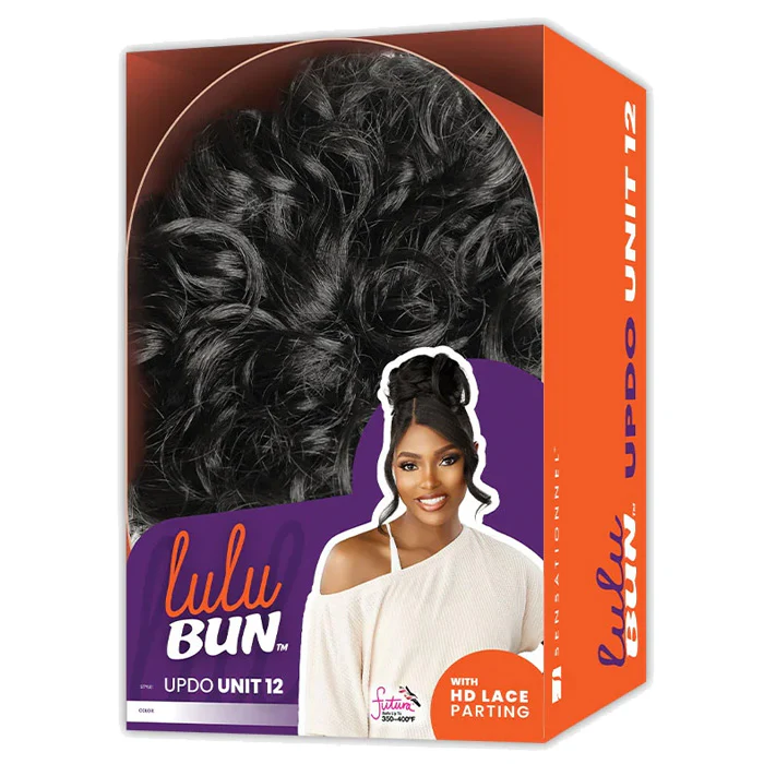 Sensationnel Lulu Bun HD Lace Parting Bang - UPDO UNIT 12 - Image 5