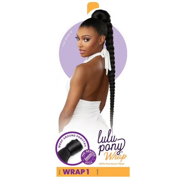 Sensationnel Lulu Pony Wrap Ponytail - WRAP 001 - Image 5