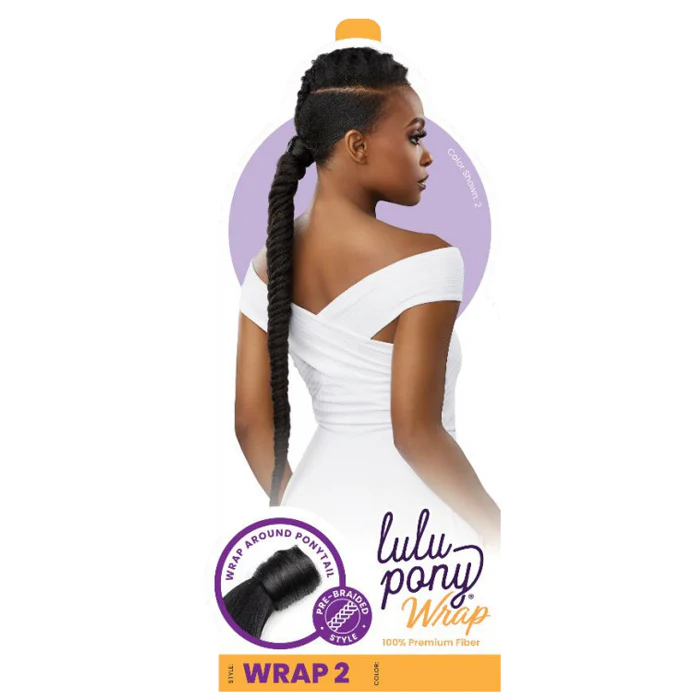 Sensationnel Lulu Pony Wrap Ponytail - WRAP 002 - Image 6
